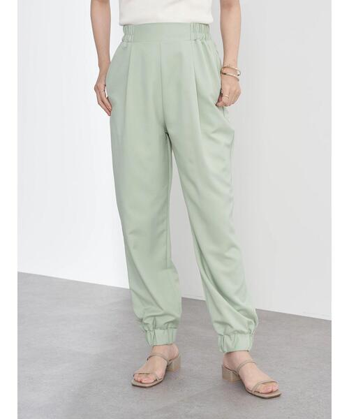 earth music&ecology(アースミュージックアンドエコロジー)の「キレイジョグパンツ *(その他パンツ・レディース・ラベンダー/ミント/アイボリー/ブラック・FREE)」の7枚目の写真