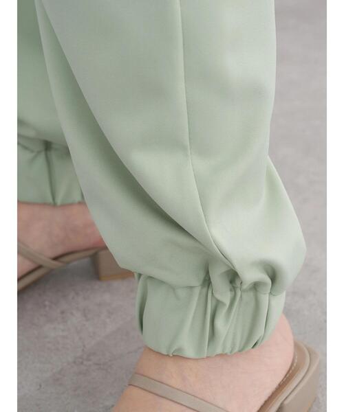 earth music&ecology(アースミュージックアンドエコロジー)の「キレイジョグパンツ *(その他パンツ・レディース・ラベンダー/ミント/アイボリー/ブラック・FREE)」の11枚目の写真