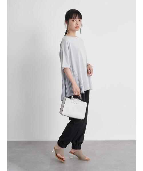 earth music&ecology(アースミュージックアンドエコロジー)の「キレイジョグパンツ *(その他パンツ・レディース・ラベンダー/ミント/アイボリー/ブラック・FREE)」の20枚目の写真