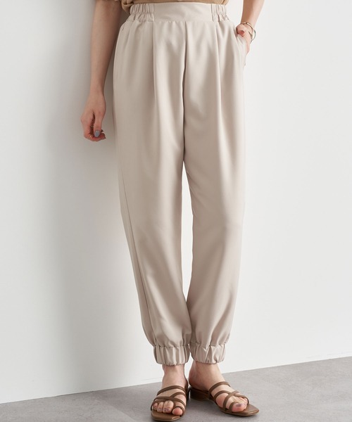 earth music&ecology(アースミュージックアンドエコロジー)の「キレイジョグパンツ *(その他パンツ・レディース・ラベンダー/ミント/アイボリー/ブラック・FREE)」の2枚目の写真