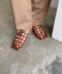 Amiur | cutwork sandal(サンダル)