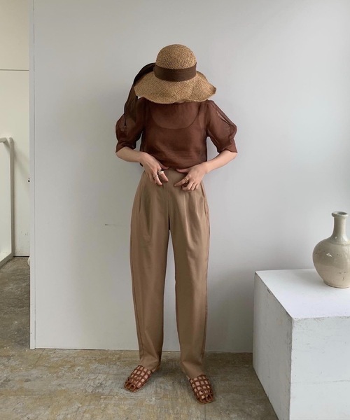 Amiur(エミレ)の「cutwork sandal(サンダル・レディース・ブラウン/ブラック・S/M/L)」の16枚目の写真