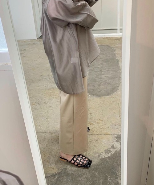 Amiur(エミレ)の「cutwork sandal(サンダル・レディース・ブラウン/ブラック・S/M/L)」の21枚目の写真