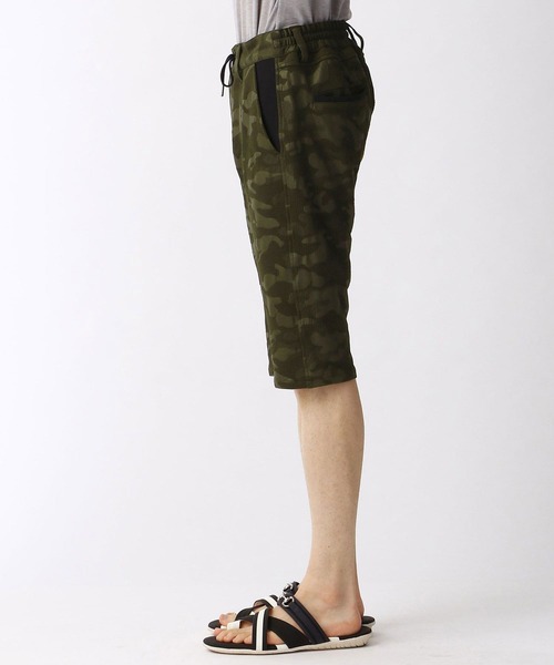 HIDEAWAYS NICOLE（ハイダウェイニコル）の「迷彩柄ハーフパンツ（その他パンツ・メンズ・ブラック/ネイビー/グレー/カーキ・MEDIUM/X-LARGE/SMALL/LARGE）」の5枚目の写真
