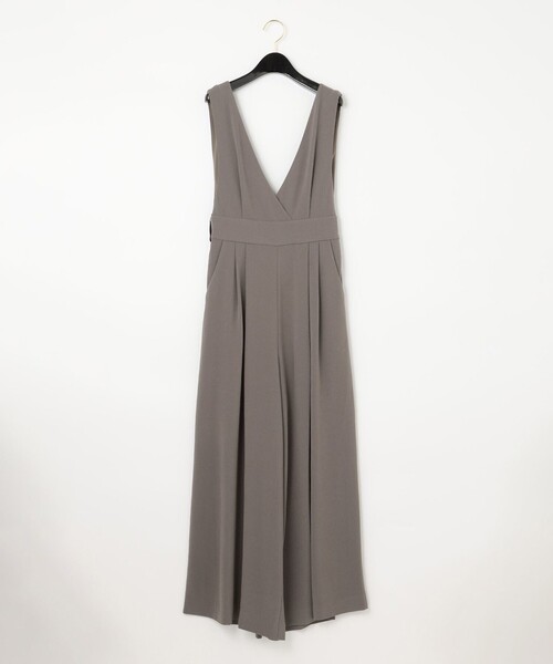 GRACE CLASS(グレースクラス)の「バックリボンサロペット(サロペット/オーバーオール・レディース・ブラック/グレー・36/38)」の9枚目の写真