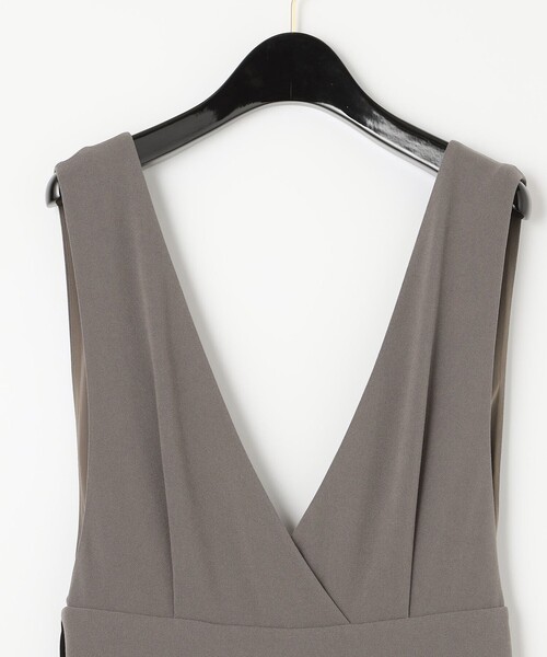 GRACE CLASS(グレースクラス)の「バックリボンサロペット(サロペット/オーバーオール・レディース・ブラック/グレー・36/38)」の10枚目の写真