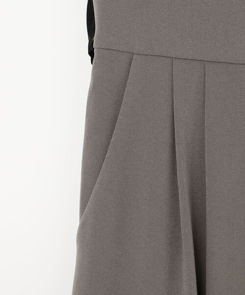 GRACE CLASS(グレースクラス)の「バックリボンサロペット(サロペット/オーバーオール・レディース・ブラック/グレー・36/38)」の12枚目の写真