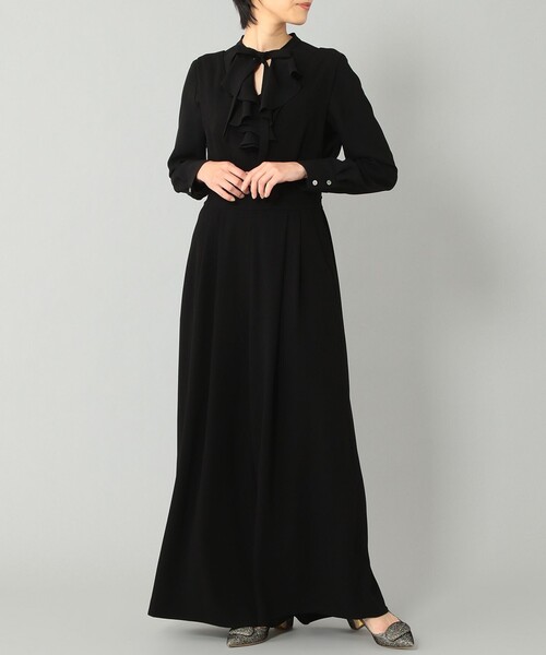 GRACE CLASS(グレースクラス)の「バックリボンサロペット(サロペット/オーバーオール・レディース・ブラック/グレー・36/38)」の20枚目の写真