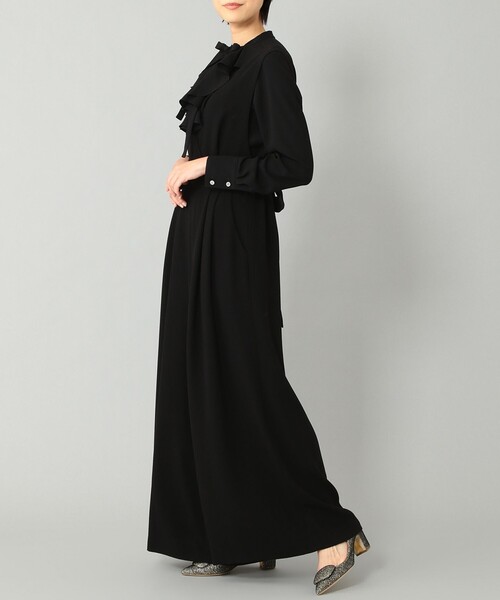 GRACE CLASS(グレースクラス)の「バックリボンサロペット(サロペット/オーバーオール・レディース・ブラック/グレー・36/38)」の21枚目の写真