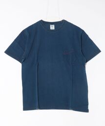 【HOUSTON】INDGO POCKET TEE