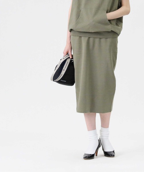 RAG MACHINE（ラグマシーン）の「【RAG MACHINE】カットスカート（スカート・レディース・オリーブ/ライトブラウン/ブラック・S/M/L）」の3枚目の写真