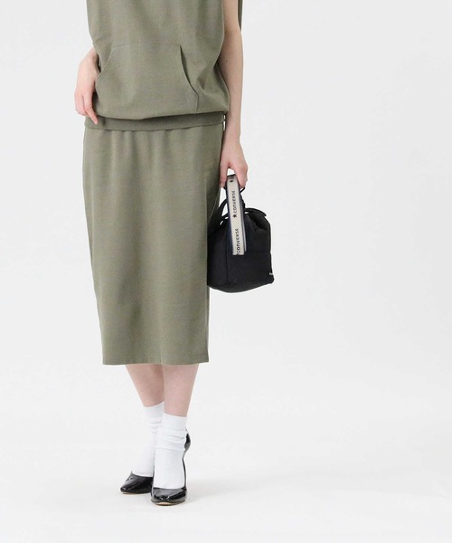 RAG MACHINE（ラグマシーン）の「【RAG MACHINE】カットスカート（スカート・レディース・オリーブ/ライトブラウン/ブラック・S/M/L）」の7枚目の写真