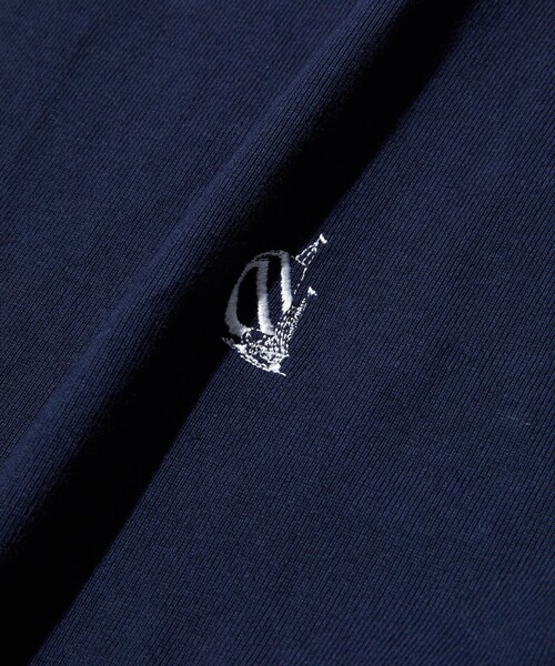 NAUTICA（ノーティカ）の「NAUTICA/ノーティカ “TOO HEAVY” Jacquard High Neck Tee/トゥヘヴィージャカードハイネックTシャツ（Tシャツ/カットソー・メンズ・ホワイト/ブラック/ネイビー/ベージュ・LARGE/X-LARGE/XX-LARGE）」の5枚目の写真