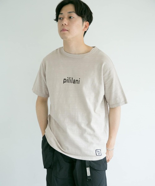 URBAN RESEARCH DOORS（アーバンリサーチドアーズ）の「melelana　半袖T-shirts（Tシャツ/カットソー・メンズ・グレー系その他/イエロー/ブルー・MEDIUM/LARGE）」の10枚目の写真