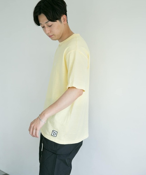 URBAN RESEARCH DOORS（アーバンリサーチドアーズ）の「melelana　半袖T-shirts（Tシャツ/カットソー・メンズ・グレー系その他/イエロー/ブルー・MEDIUM/LARGE）」の4枚目の写真