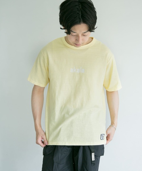 URBAN RESEARCH DOORS（アーバンリサーチドアーズ）の「melelana　半袖T-shirts（Tシャツ/カットソー・メンズ・グレー系その他/イエロー/ブルー・MEDIUM/LARGE）」の8枚目の写真