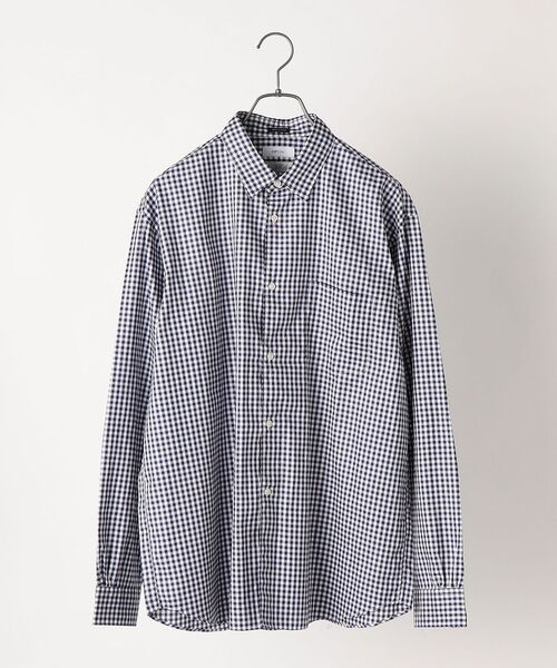 SHIPS any(シップス エニィ)の「SHIPS any: ALBINI コットン オックス 長袖シャツ◇(シャツ/ブラウス・メンズ・ブルー/ブルー系その他/ロイヤルブルー・SMALL/MEDIUM/LARGE/X-LARGE)」の1枚目の写真