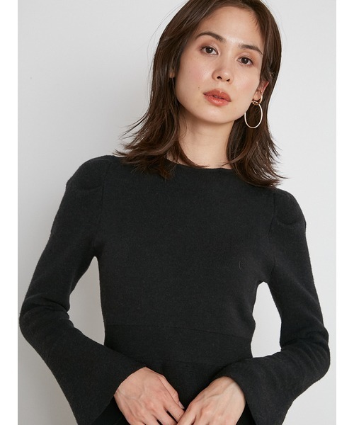 「SNIDEL」 長袖ニット ONE SIZE ブラック レディース SNIDEL 「SNIDEL」 長袖ニット ONE SIZE ブラック レディース