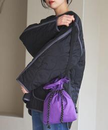 coen | 巾着ポーチショルダーバッグ(ショルダーバッグ)