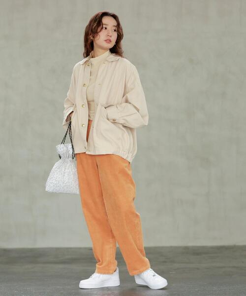 coen（コーエン）の「巾着ポーチショルダーバッグ（ショルダーバッグ・レディース・パープル/ブラック/ホワイト・FREE）」の5枚目の写真