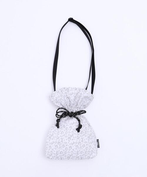 coen（コーエン）の「巾着ポーチショルダーバッグ（ショルダーバッグ・レディース・パープル/ブラック/ホワイト・FREE）」の12枚目の写真