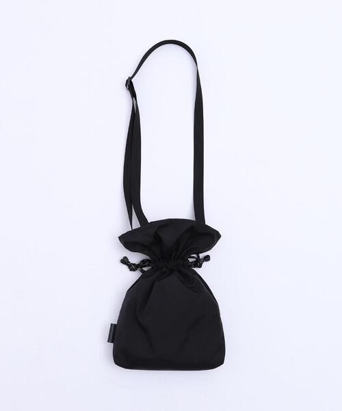 coen（コーエン）の「巾着ポーチショルダーバッグ（ショルダーバッグ・レディース・パープル/ブラック/ホワイト・FREE）」の15枚目の写真