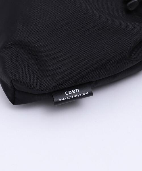 coen（コーエン）の「巾着ポーチショルダーバッグ（ショルダーバッグ・レディース・パープル/ブラック/ホワイト・FREE）」の17枚目の写真