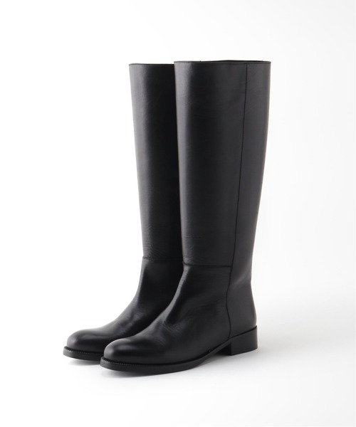 REMME＊本革サイドジップロングブーツSLOBE IENA 24.5 SLOBE IENA ブーツ ロングブーツ レディース : ZOZOTOWN Yahoo