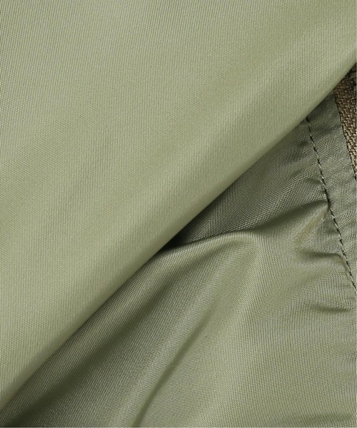 JOURNAL STANDARD（ジャーナルスタンダード）の「ナイロンツイルミリタリーフードブルゾン◆（ミリタリージャケット・レディース・ベージュ/カーキ・S/M）」の17枚目の写真