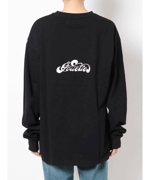 jouetie（ジュエティ）の「ROSE サークルロンT（Tシャツ/カットソー・レディース・ライトブルー/ブラック/オフホワイト・MEDIUM）」の13枚目の写真