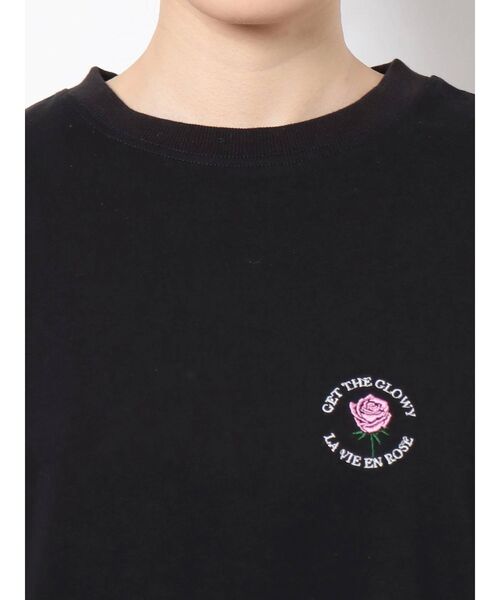 jouetie（ジュエティ）の「ROSE サークルロンT（Tシャツ/カットソー・レディース・ライトブルー/ブラック/オフホワイト・MEDIUM）」の12枚目の写真