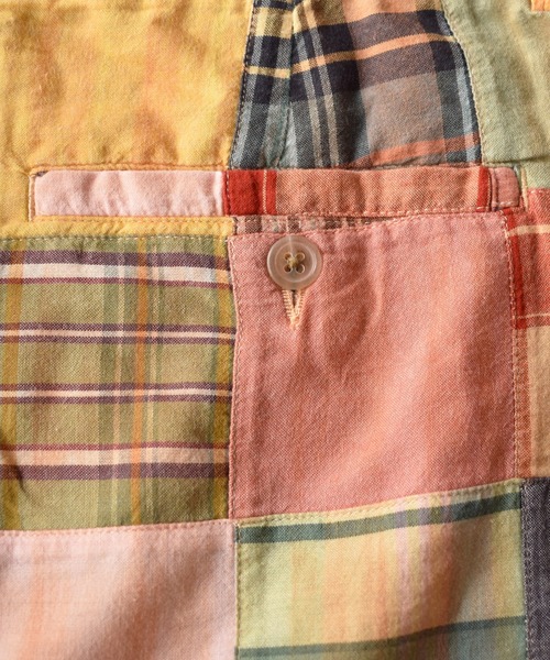 J.CREW(ジェイクルー)の「【ヴィンテージ古着】J.CREW パッチワーク コットン ショートパンツ(その他パンツ・メンズ・マルチ・31inch)」の3枚目の写真