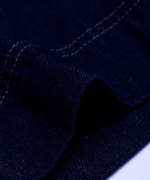 チチカカ（チチカカ）の「リサイクルデニムワンピース（ジャンパースカート・レディース・ブルー/インディゴブルー・FREE）」の3枚目の写真