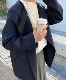 SHENERY | ベルテッドリバーミディコート(その他アウター)