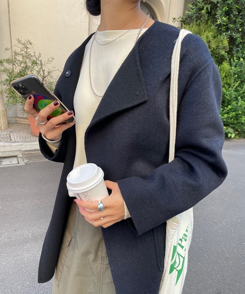 セール】ベルテッドリバーミディコート（その他アウター）｜SHENERY