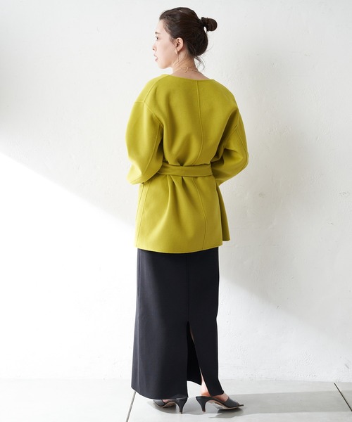 SHENERY（シーナリー）の「ベルテッドリバーミディコート（その他