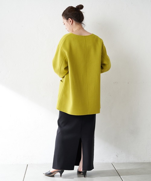 SHENERY（シーナリー）の「ベルテッドリバーミディコート（その他