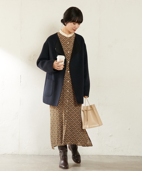 セール】ベルテッドリバーミディコート（その他アウター）｜SHENERY