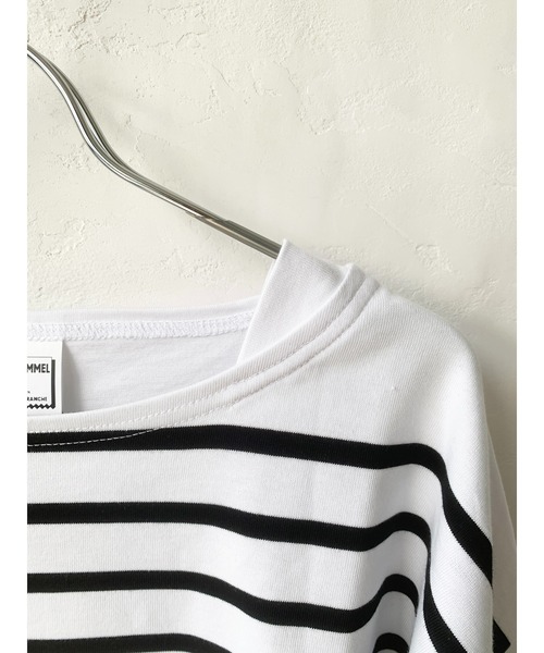 MONT KEMMEL(モンケメル)の「モンケメル/MONT KEMMEL BIG BASQUE BORDER LS TEE(Tシャツ/カットソー・メンズ・ブルー/ブラック・MEDIUM/S/LARGE)」の15枚目の写真