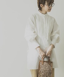 URBAN RESEARCH | バンドカラーサイドリボンシャツ(シャツ/ブラウス)