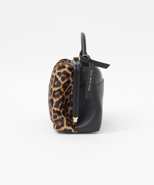 Rouge vif（ルージュヴィフ）の「【mica della valle】Cubetto 別注レオパード 2WAYショルダーバッグ（ショルダーバッグ・レディース・ブラウン・フリー）」の6枚目の写真