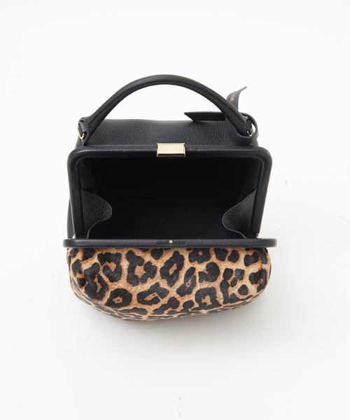 Rouge vif（ルージュヴィフ）の「【mica della valle】Cubetto 別注レオパード 2WAYショルダーバッグ（ショルダーバッグ・レディース・ブラウン・フリー）」の12枚目の写真