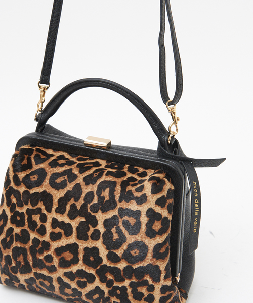 Rouge vif（ルージュヴィフ）の「【mica della valle】Cubetto 別注レオパード 2WAYショルダーバッグ（ショルダーバッグ・レディース・ブラウン・フリー）」の15枚目の写真