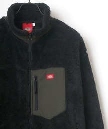 Dickies（ディッキーズ）の「Dickies/ディッキーズ ビッグシルエット シャギーボアフリース ポケット ブルゾン（ブルゾン・レディース）」