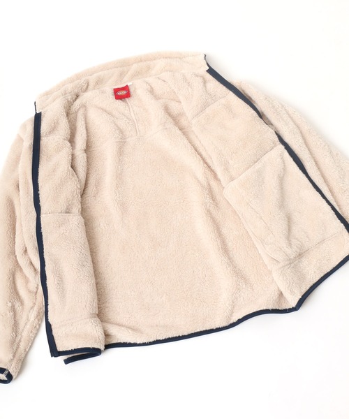 Dickies(ディッキーズ)の「Dickies/ディッキーズ ビッグシルエット シャギーボアフリース ポケット ブルゾン(ブルゾン・メンズ・ブラック/ベージュ/オフホワイト/ブルー系その他・M/L/XL)」の22枚目の写真