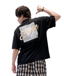 EXIEEE | バンダナプリントTシャツ(Tシャツ/カットソー)