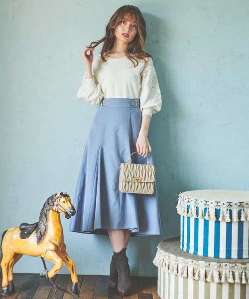 NOELA（ノエラ）の「スエードライクスカート（スカート・レディース・ベージュ/ピンク/ブルー・S/M）」の20枚目の写真