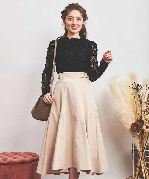 NOELA（ノエラ）の「スエードライクスカート（スカート・レディース・ベージュ/ピンク/ブルー・S/M）」の9枚目の写真