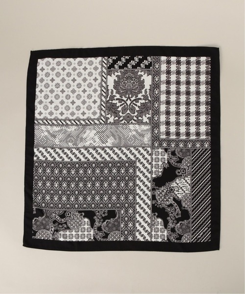 rajabrooke(ラジャブルック)の「【rajabrooke / ラジャブルック】ASIAN BATIK FUROSHIKI(バンダナ/スカーフ・メンズ・ブラック/ブルー系その他・FREE)」の3枚目の写真
