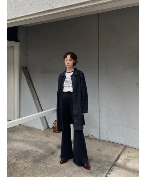 M_(エムアンダーバー)の「【M_】OGC OVERSIZED SHOP コート(その他アウター・レディース・アイボリー/ブラック・FREE)」の19枚目の写真